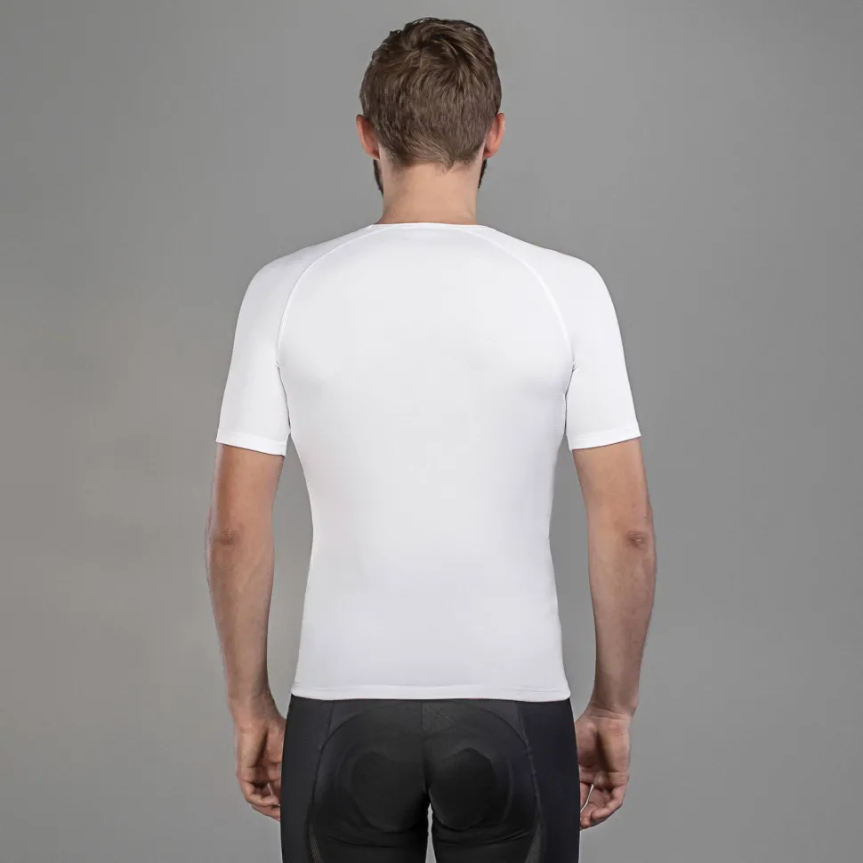 Gripgrab Men's Ride Thermal Short Sleeve Base White