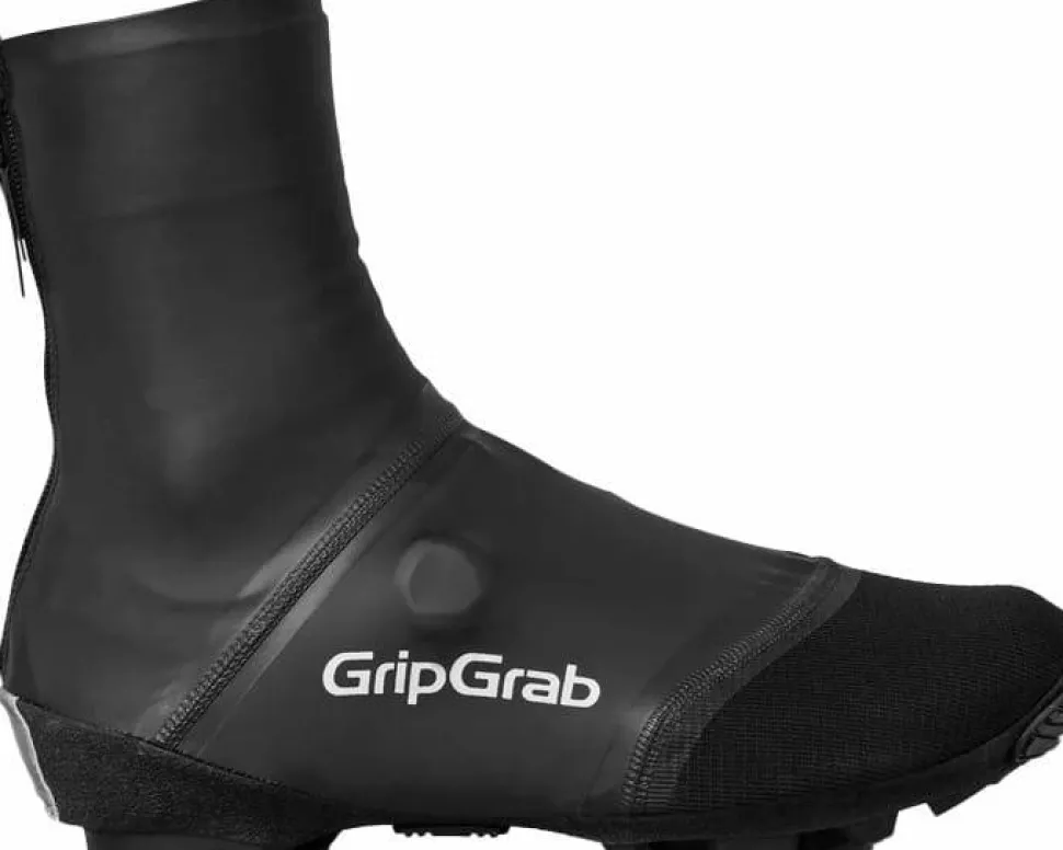 Gripgrab Pacr Waterproof Gravel Shoe Covers Black