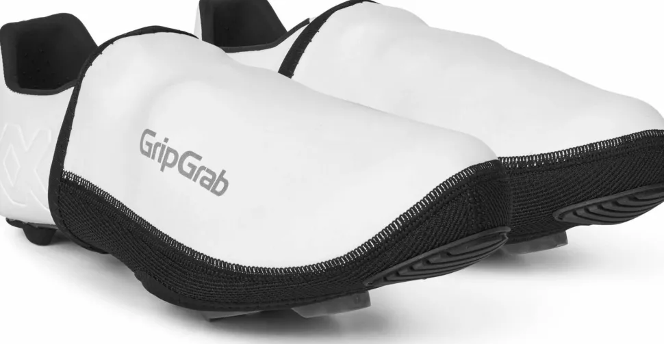 Gripgrab PACR Windproof Toe Covers White