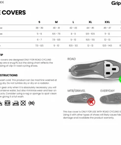 Gripgrab PACR Windproof Toe Covers White