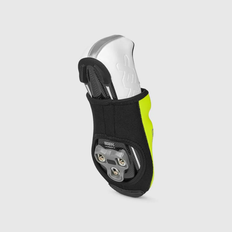 Gripgrab PACR Windproof Toe Covers Yellow Hi-vis
