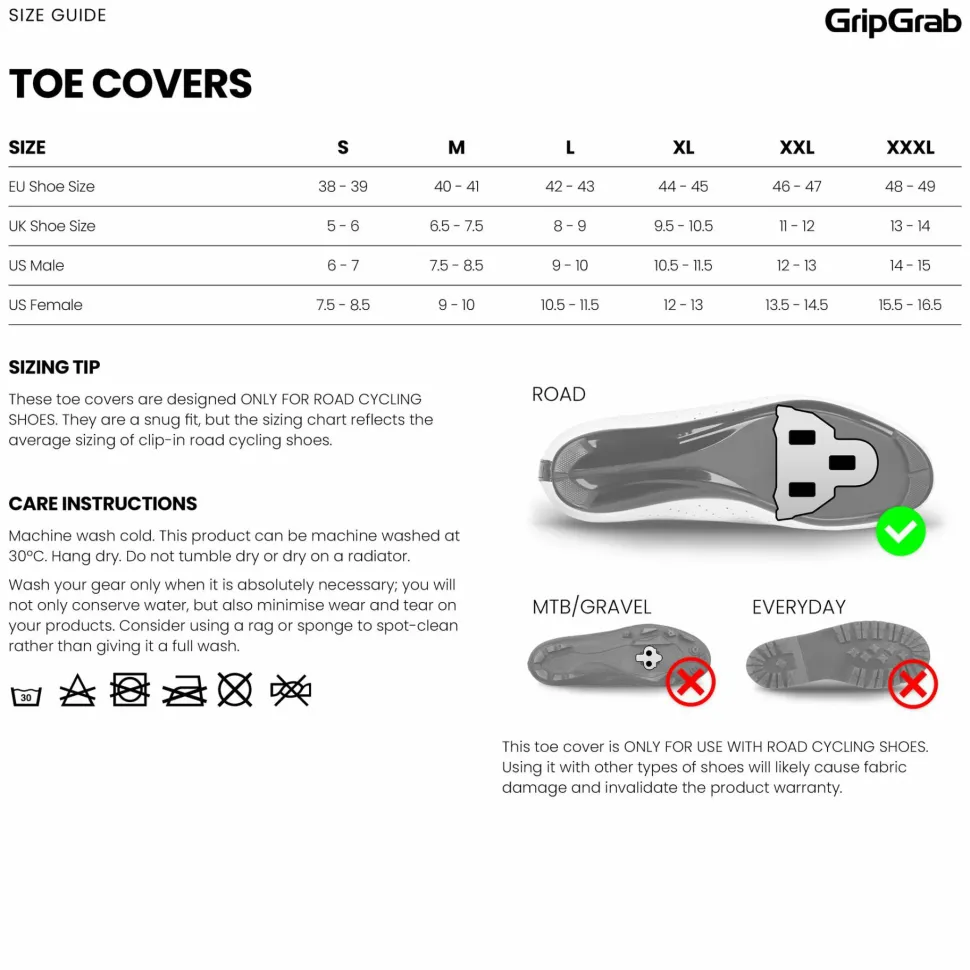 Gripgrab PACR Windproof Toe Covers Yellow Hi-vis