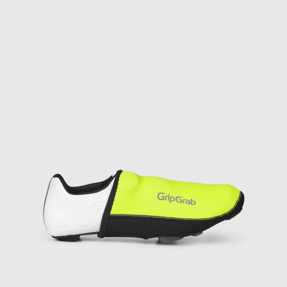Gripgrab PACR Windproof Toe Covers Yellow Hi-vis