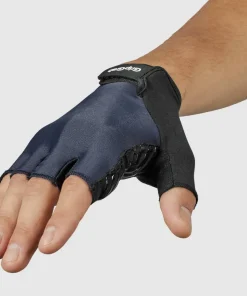 Gripgrab ProRide RC Max Padded Short Finger Summer Gloves Navy Blue
