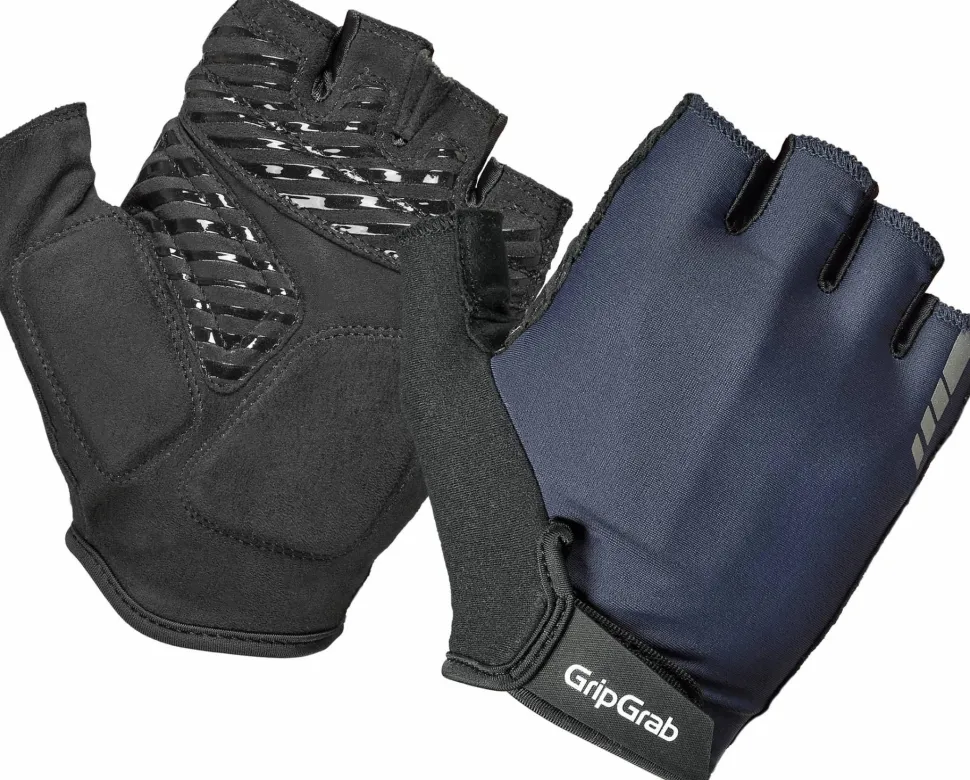 Gripgrab ProRide RC Max Padded Short Finger Summer Gloves Navy Blue