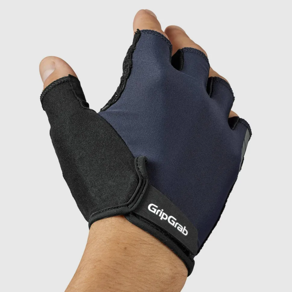 Gripgrab ProRide RC Max Padded Short Finger Summer Gloves Navy Blue