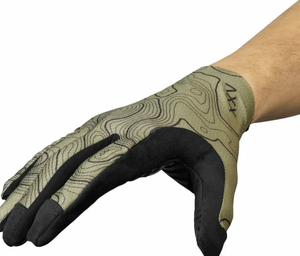 Gripgrab Rebel Full Finger Summer Gloves Olive Green