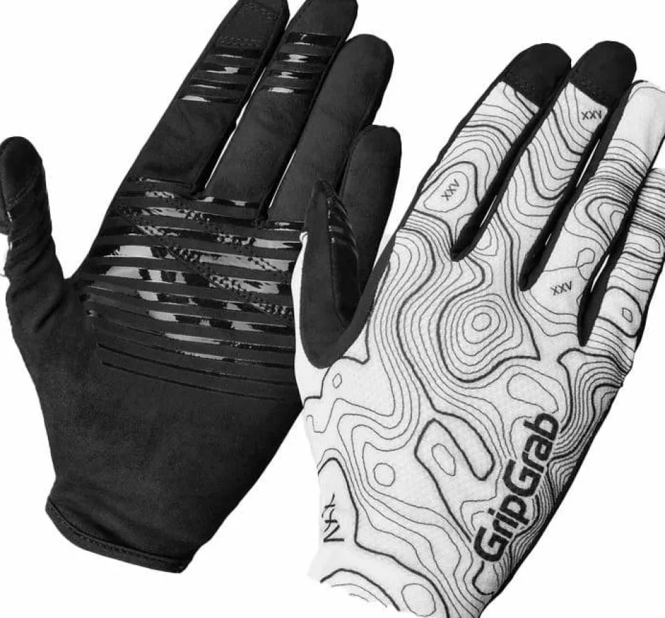 Gripgrab Rebel Full Finger Summer Gloves White