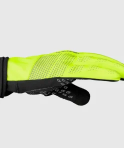 Gripgrab Ride Hi-Vis Windproof Midseason Glove Yellow Hi-vis