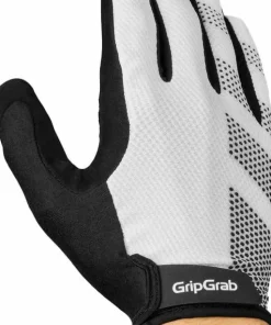 Gripgrab Ride Lite Padded Full Finger Summer Gloves White
