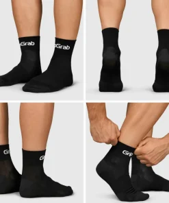 Gripgrab RIDE Low Cut Socks 3-Pack Black