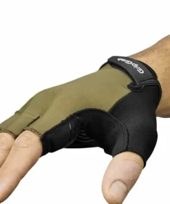 Gripgrab Ride Padded Short Finger Summer Gloves Olive Green