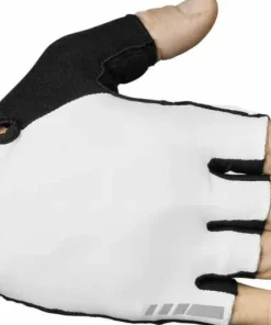 Gripgrab Ride Padded Short Finger Summer Gloves White