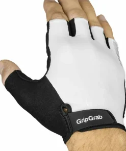 Gripgrab Ride Padded Short Finger Summer Gloves White