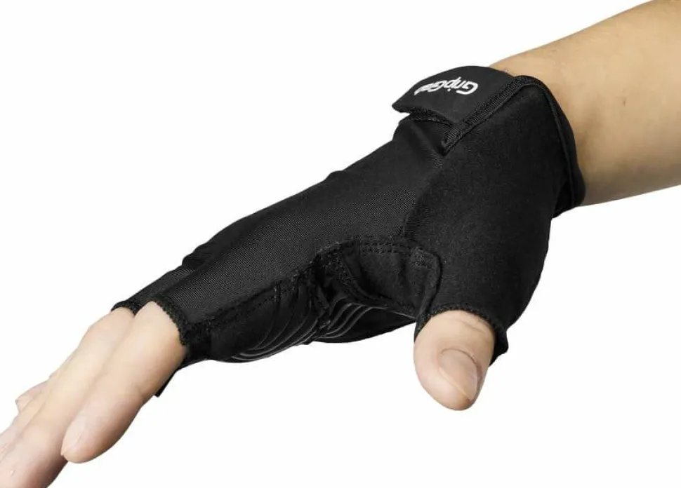 Gripgrab Ride Padded Short Finger Summer Gloves Black
