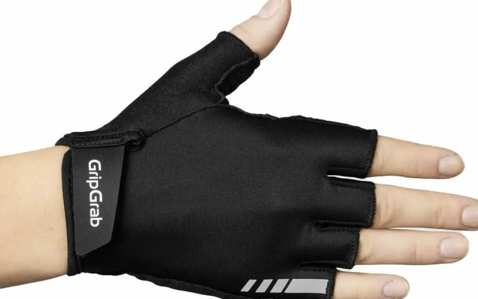 Gripgrab Ride Padded Short Finger Summer Gloves Black