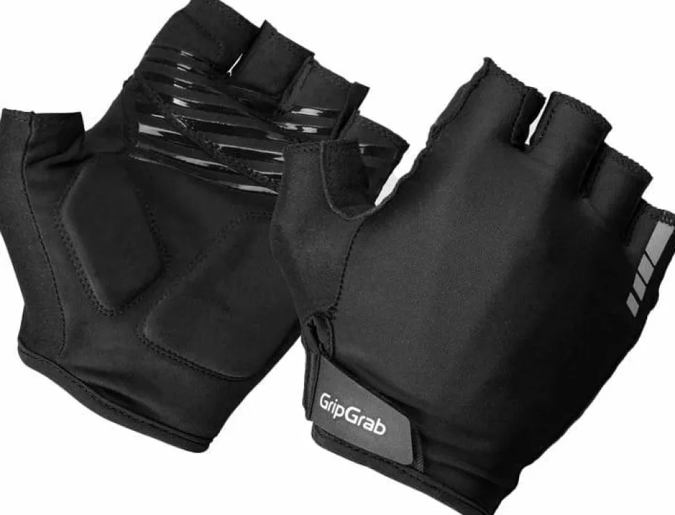 Gripgrab Ride Padded Short Finger Summer Gloves Black