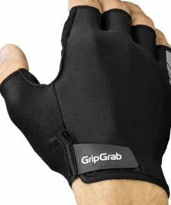 Gripgrab Ride Padded Short Finger Summer Gloves Black