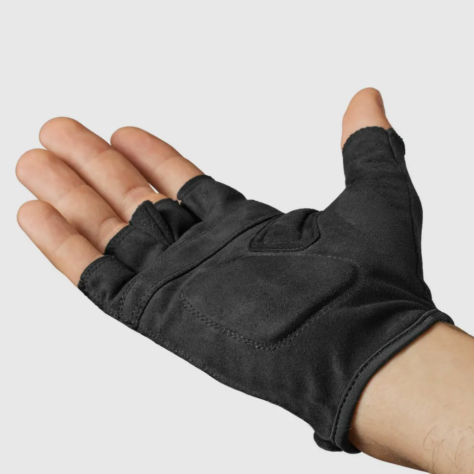 Gripgrab Ride RC Lite Padded Short Finger Summer Gloves Yellow Hi-Vis