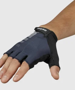 Gripgrab Ride RC Lite Padded Short Finger Summer Gloves Navy Blue