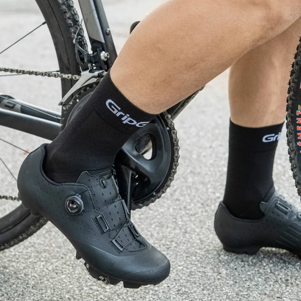 Gripgrab RIDE Regular Cut Socks Black