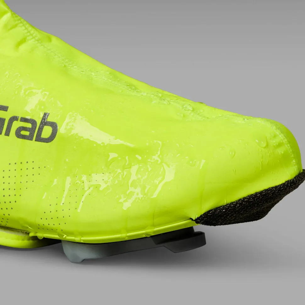 Gripgrab Ride Waterproof Hi-Vis Shoe Cover Yellow Hi-Vis