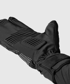 Gripgrab Ride Windproof Deep Winter Lobster Gloves Black