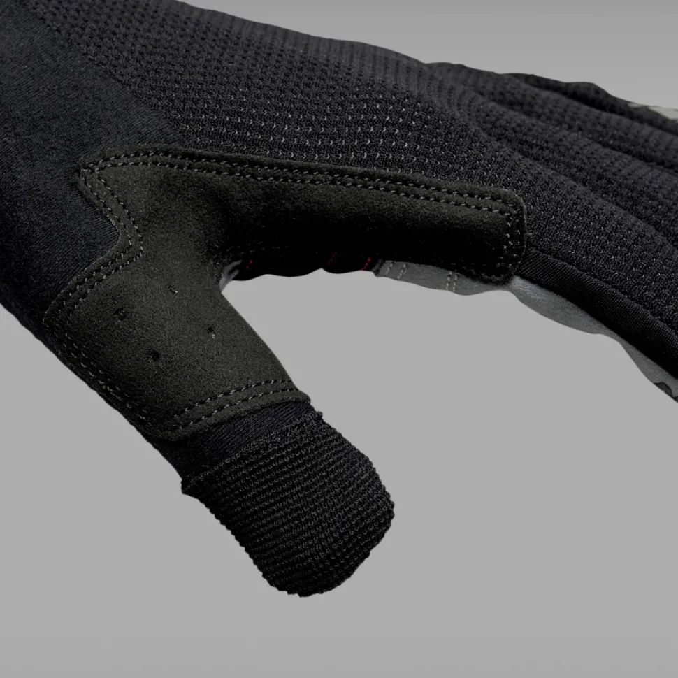 Gripgrab Shark Padded Full Finger Glove Black