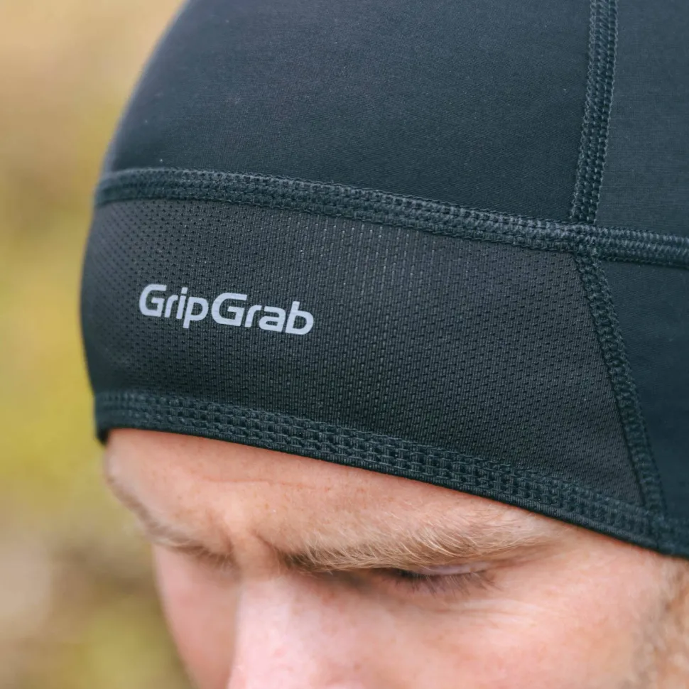 Gripgrab Skull Cap Windster Black