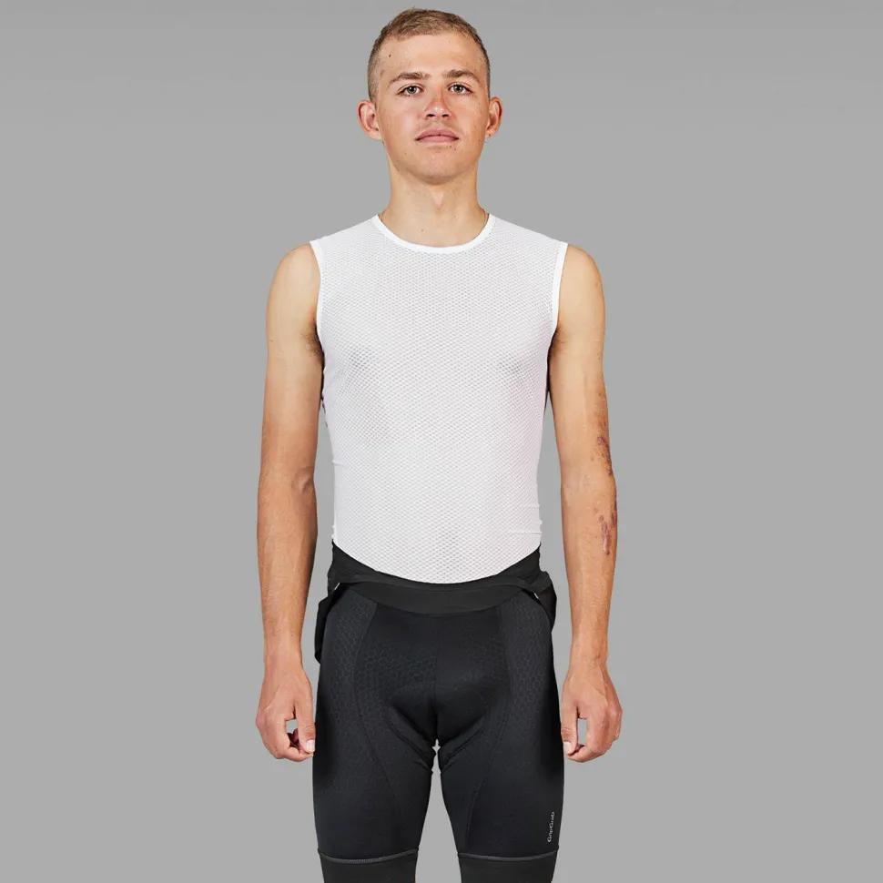 Gripgrab Ultralight Sleeveless Mesh Baselayer White
