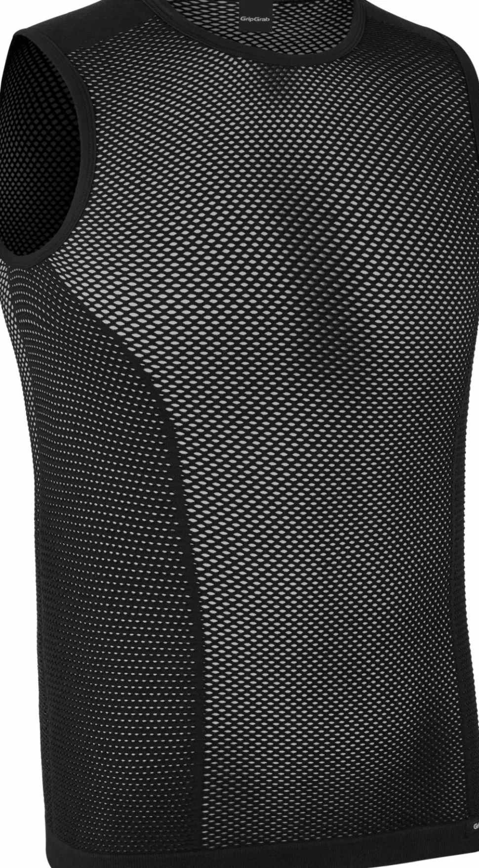 Gripgrab Unisex Gripgrab Pacr Spring-Autumn Sleeveless Base Layer Black