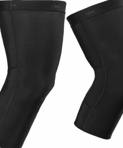 Gripgrab Unisex Gripgrab Pacr Thermal Knee Warmers Black