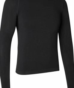 Gripgrab Unisex PACR Spring-Autumn Seamless Long Sleeve Base Layer Black