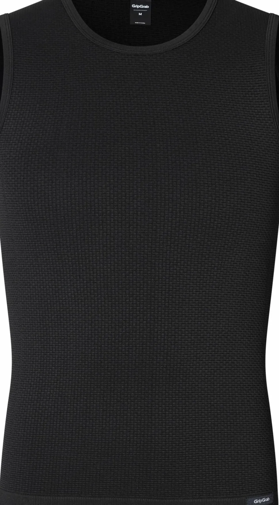Gripgrab Unisex PACR Spring-Autumn Seamless Sleeveless Base Layer Black