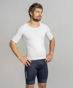 Gripgrab Unisex PACR Ultralight Seamless Short Sleeve Base Layer White