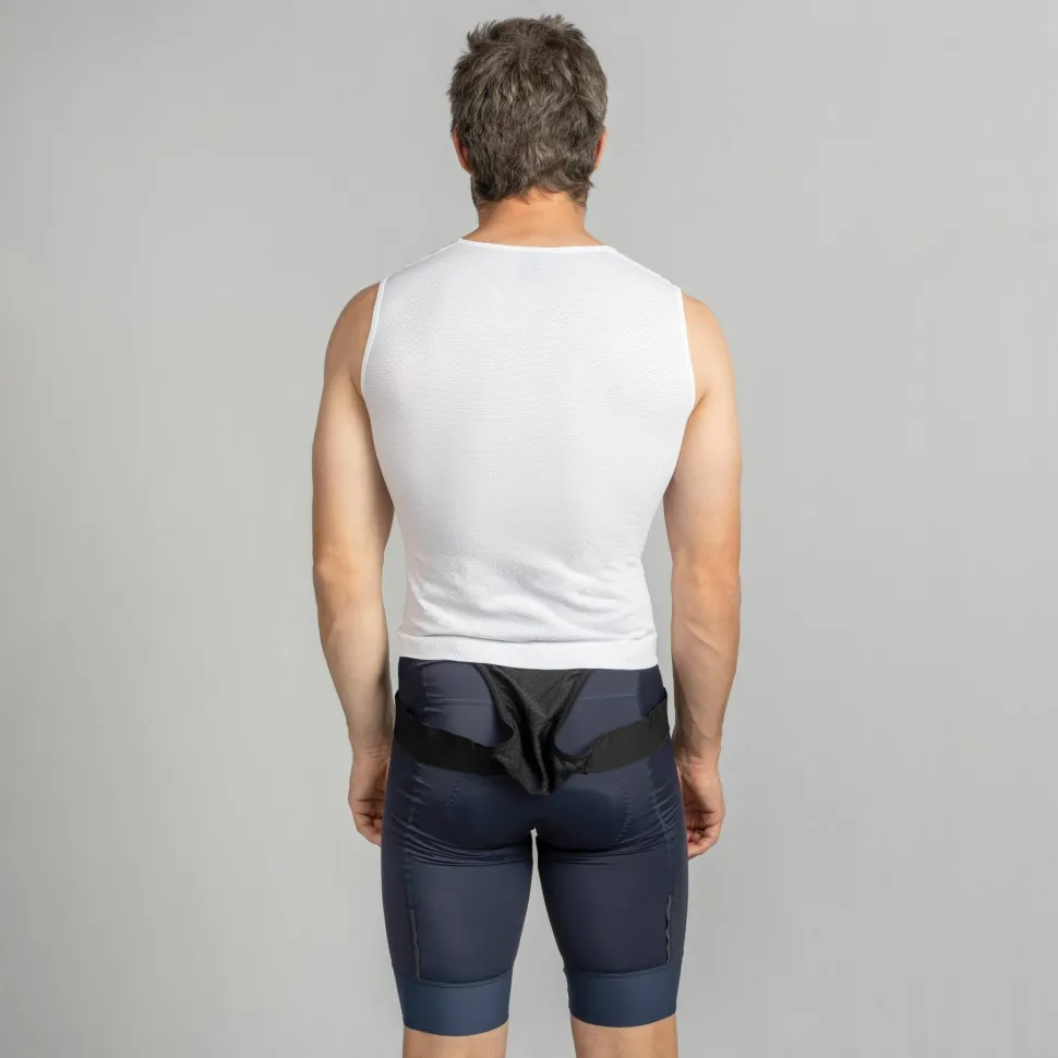 Gripgrab Unisex PACR Ultralight Seamless Sleeveless Base Layer White