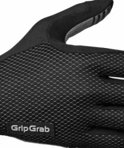 Gripgrab Vertical 2 Insidegrip™ Full Finger Summer Gloves Black