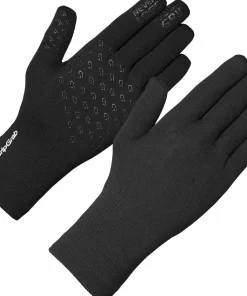 Gripgrab Waterproof Knitted Thermal Glove Black