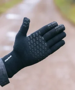 Gripgrab Waterproof Knitted Thermal Glove Black