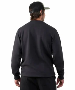 Grundéns Men's 1926 Crew Sweatshirt Black