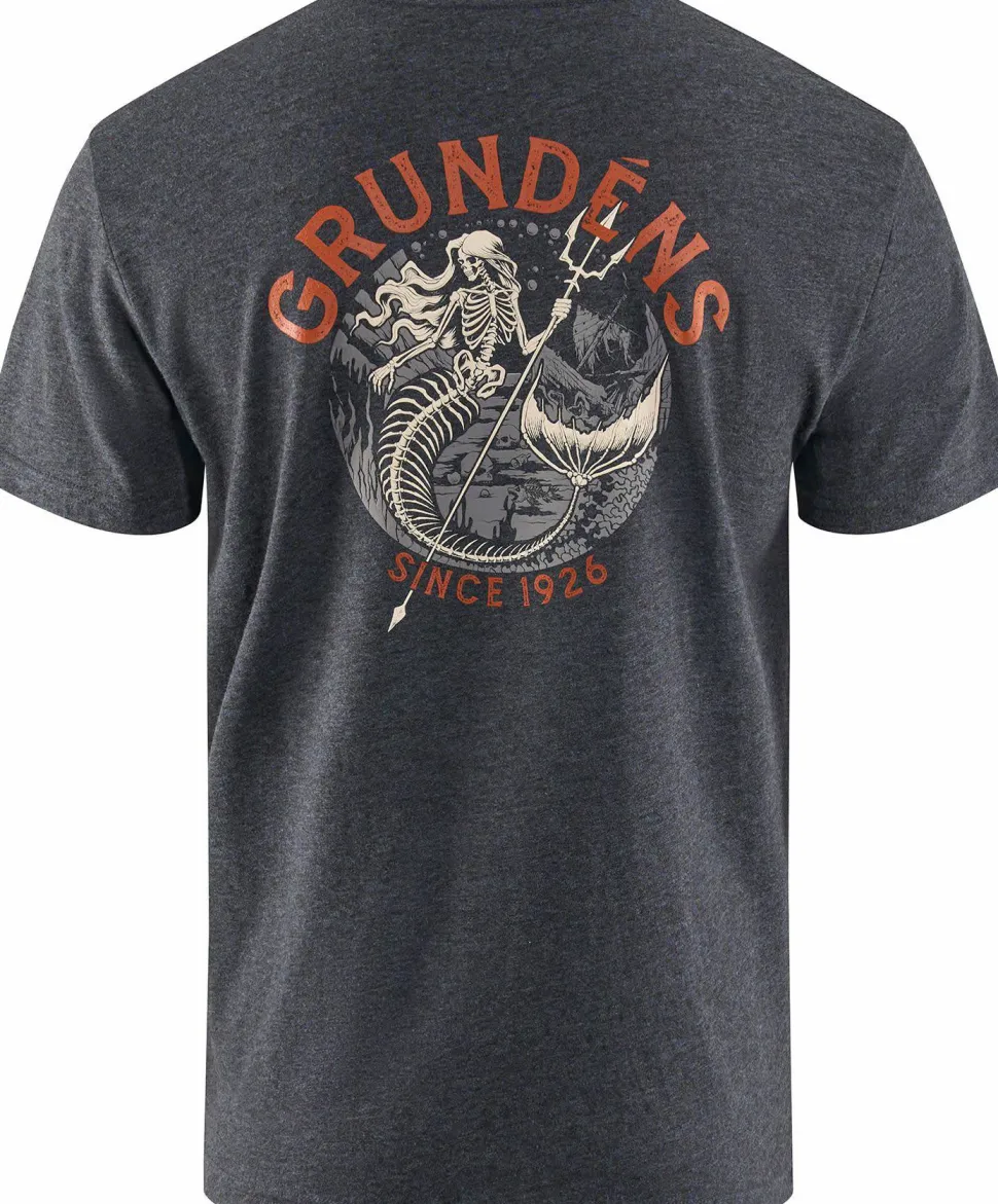 Grundéns Men's Dead Reckoning Ss T-Shirt Lightgrey