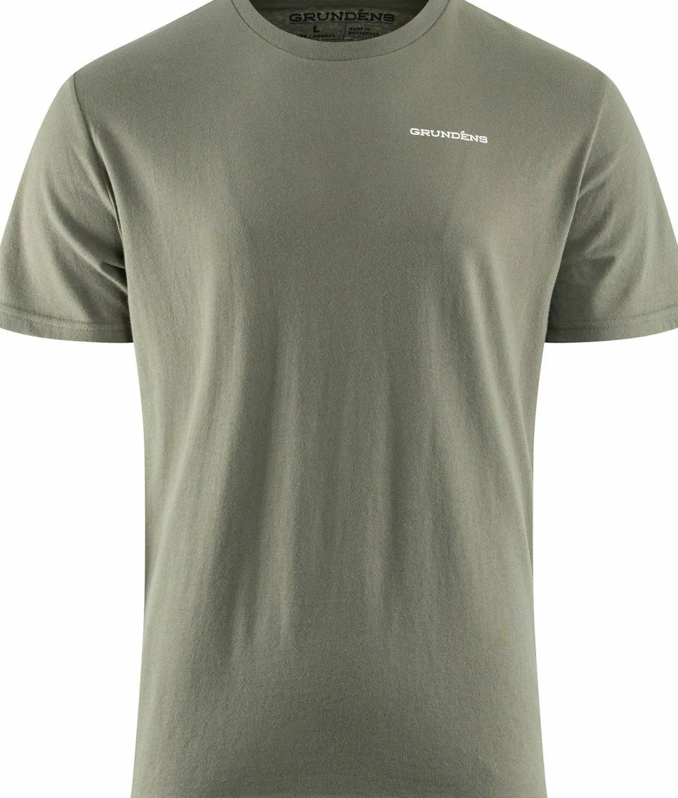 Grundéns Men's Trapper Ss T-Shirt Green