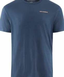 Grundéns Men's Tuna Tailscape Ss T-Shirt Blue
