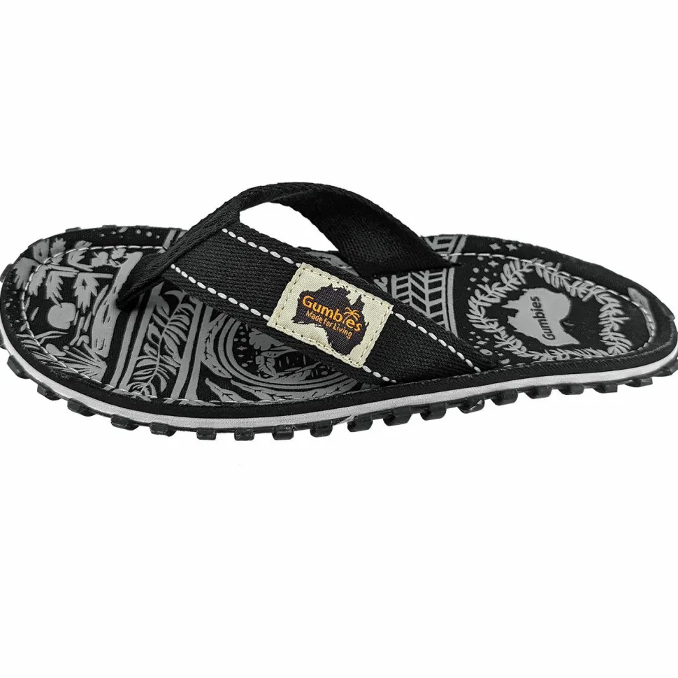 Gumbies Unisex Islander Classic Black