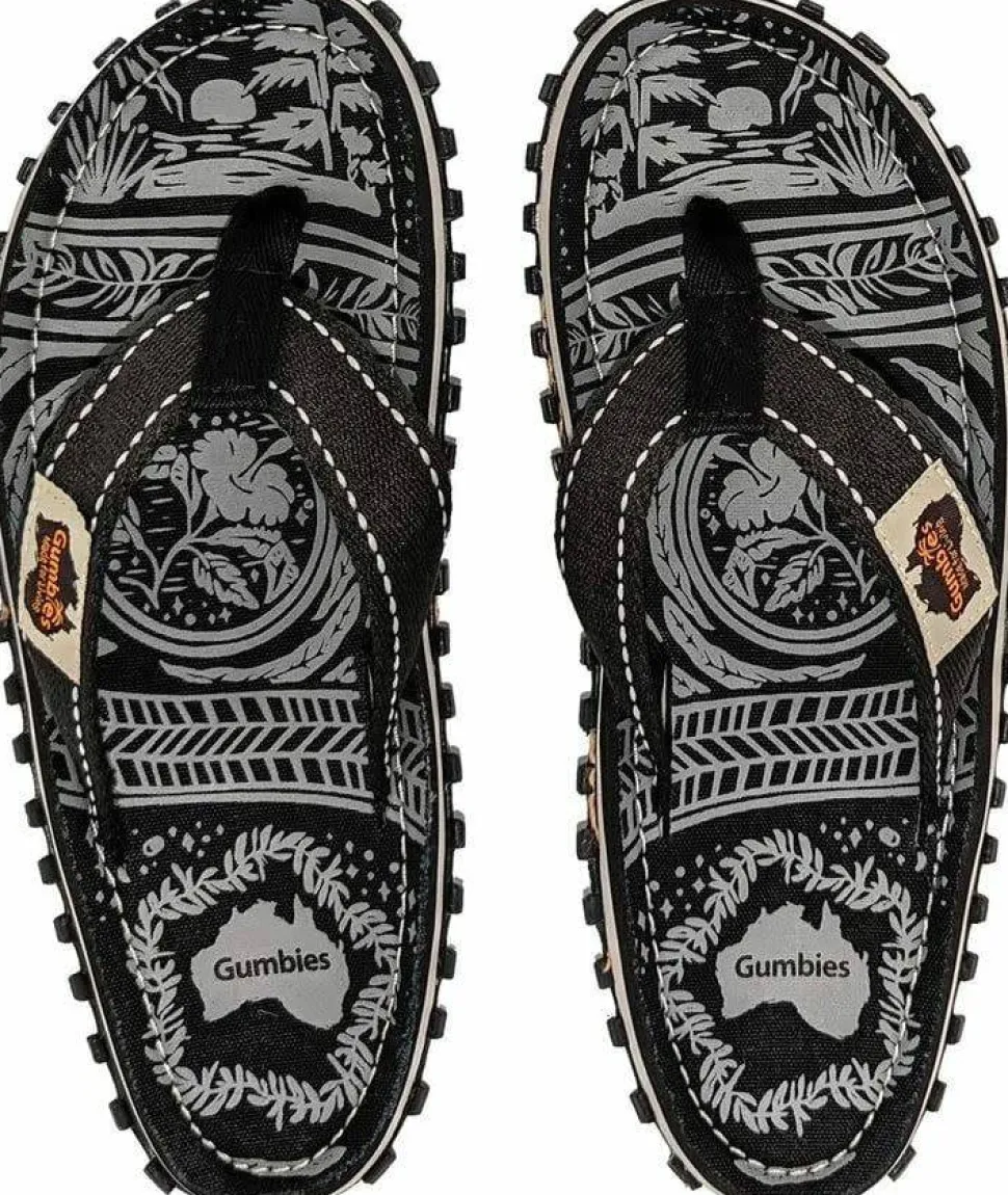 Gumbies Unisex Islander Midnight Black