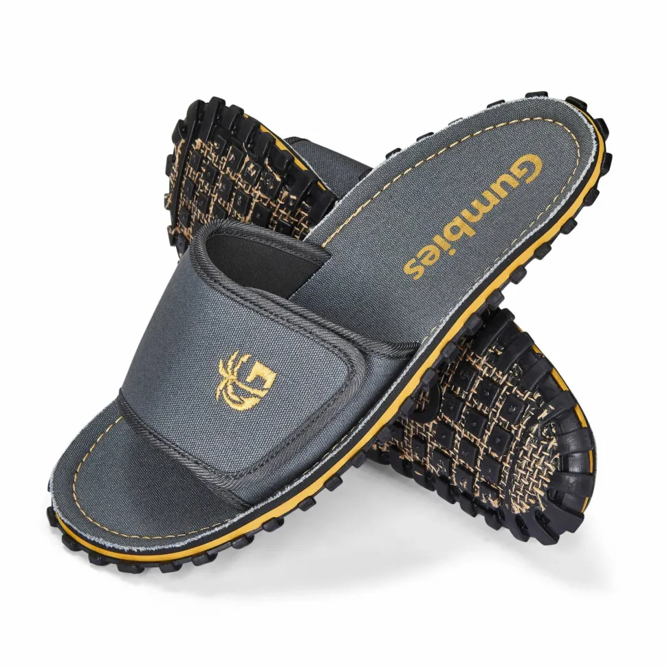 Gumbies Unisex Strider Slides Grey