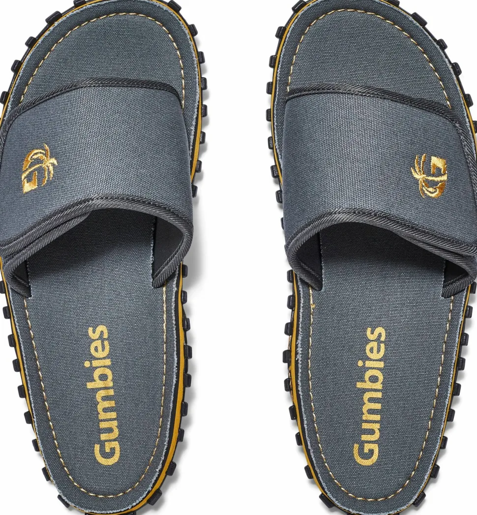 Gumbies Unisex Strider Slides Grey