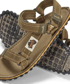 Gumbies Unisex Tracker Sandals Khaki
