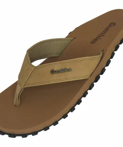 Gumbies Vegovert Flip-Flops Tan
