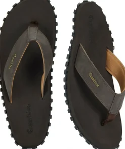 Gumbies Vegovert Flip-Flops Brown